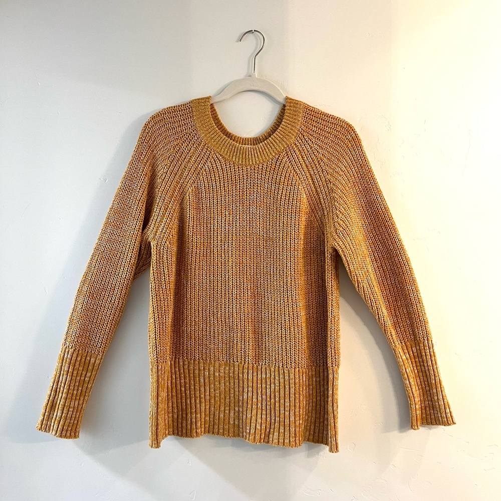 Universal Thread Women’s Mustard Yellow Knit Sweater, size Large